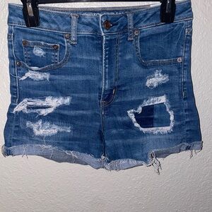 American eagle jean shorts